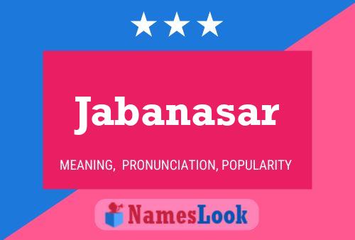 Постер имени Jabanasar