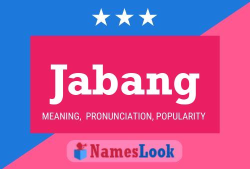 Постер имени Jabang