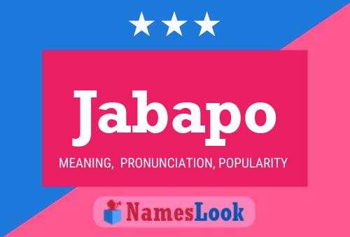 Постер имени Jabapo