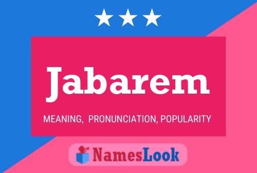 Постер имени Jabarem