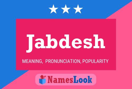 Постер имени Jabdesh