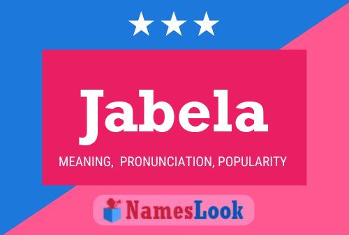 Постер имени Jabela