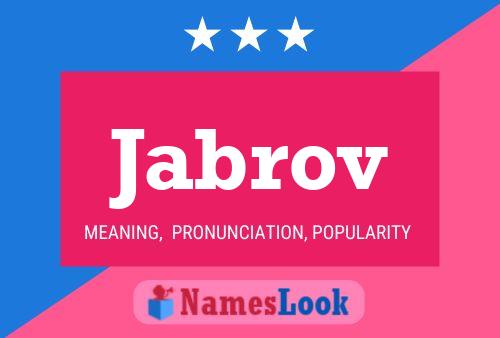 Постер имени Jabrov