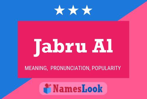 Постер имени Jabru Al