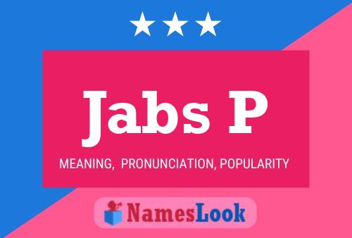 Постер имени Jabs P