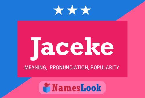 Постер имени Jaceke