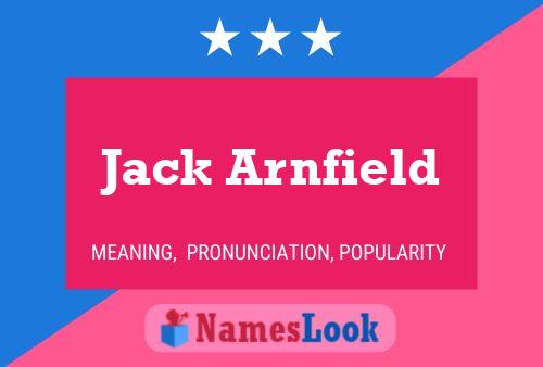 Постер имени Jack Arnfield