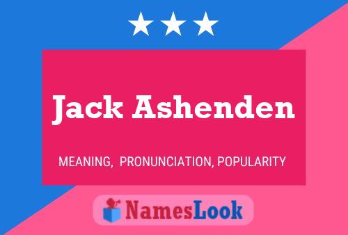 Постер имени Jack Ashenden