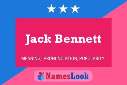 Постер имени Jack Bennett