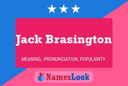 Постер имени Jack Brasington