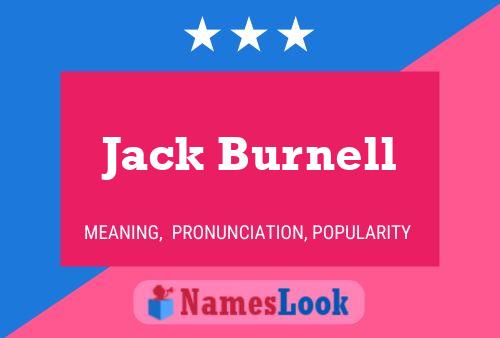 Постер имени Jack Burnell