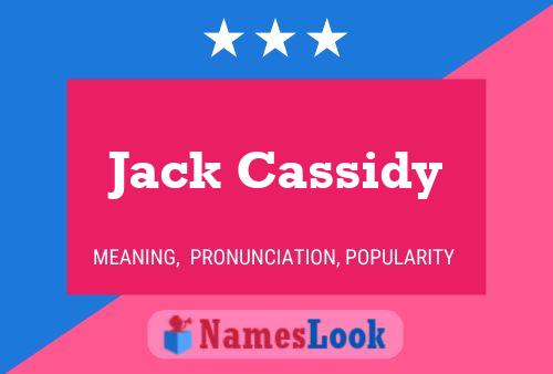 Постер имени Jack Cassidy