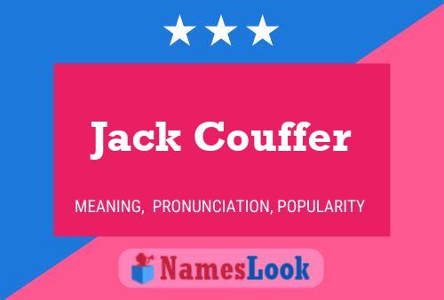 Постер имени Jack Couffer