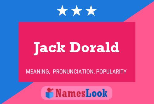 Постер имени Jack Dorald