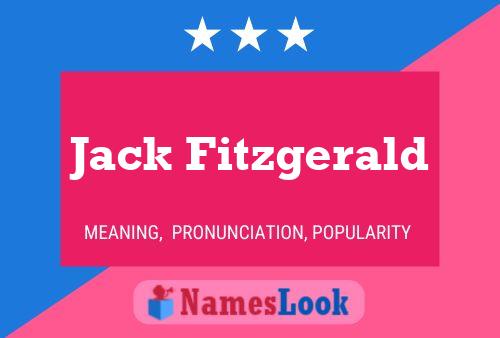 Постер имени Jack Fitzgerald