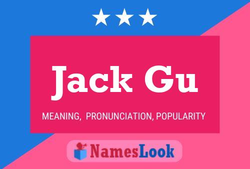 Постер имени Jack Gu