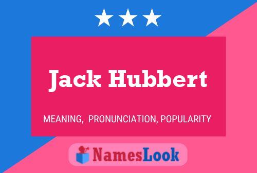 Постер имени Jack Hubbert