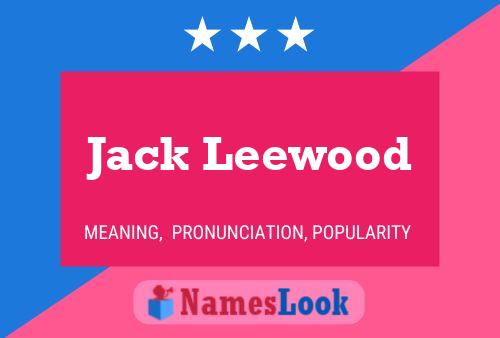 Постер имени Jack Leewood