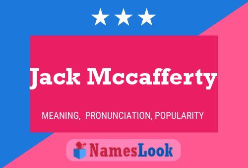 Постер имени Jack Mccafferty