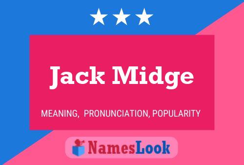 Постер имени Jack Midge