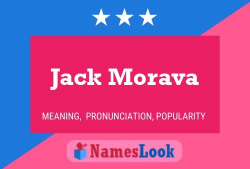 Постер имени Jack Morava