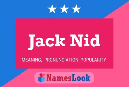 Постер имени Jack Nid