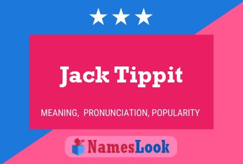 Постер имени Jack Tippit