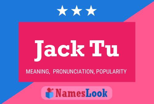 Постер имени Jack Tu