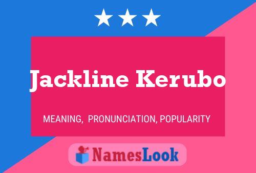 Постер имени Jackline Kerubo