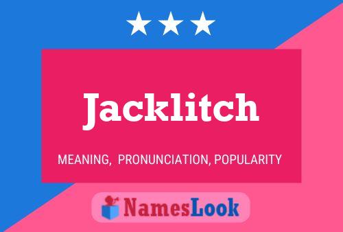 Постер имени Jacklitch