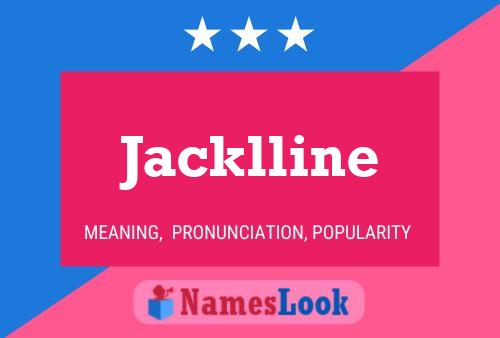 Постер имени Jacklline