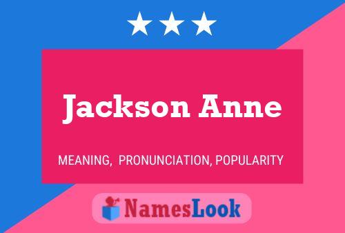 Постер имени Jackson Anne