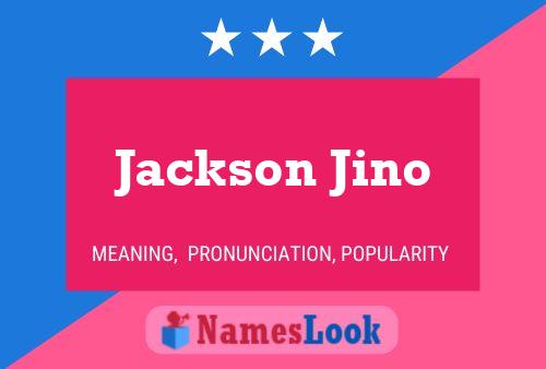 Постер имени Jackson Jino