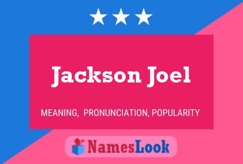 Постер имени Jackson Joel