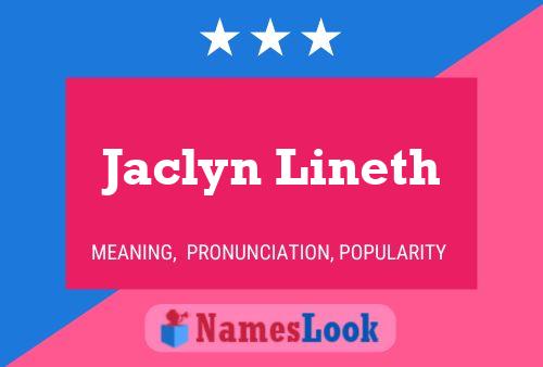 Постер имени Jaclyn Lineth