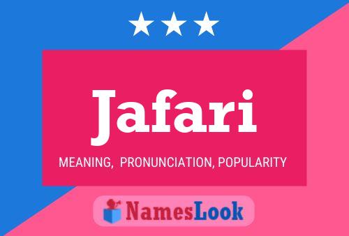 Постер имени Jafari