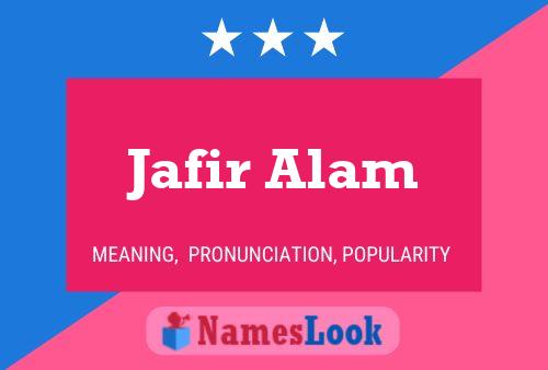 Постер имени Jafir Alam