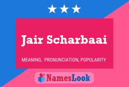 Постер имени Jair Scharbaai