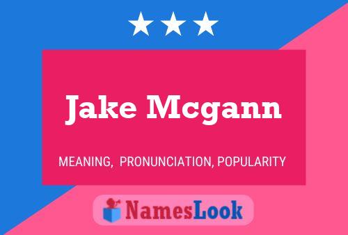 Постер имени Jake Mcgann