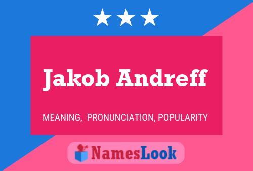 Постер имени Jakob Andreff