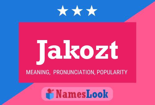 Постер имени Jakozt