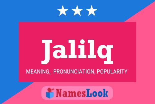 Постер имени Jalilq