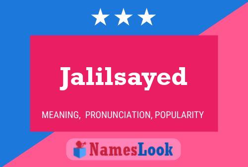 Постер имени Jalilsayed