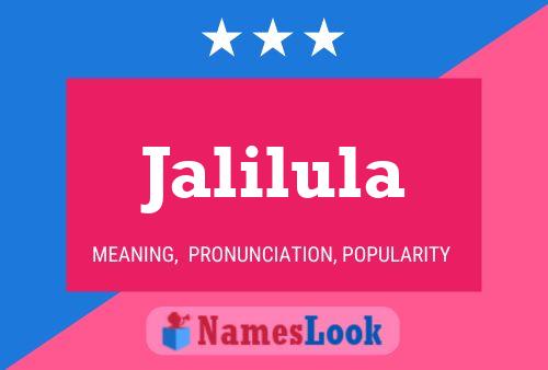 Постер имени Jalilula