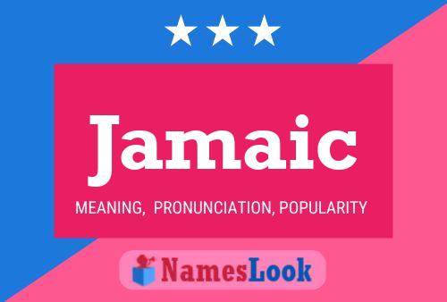 Постер имени Jamaic