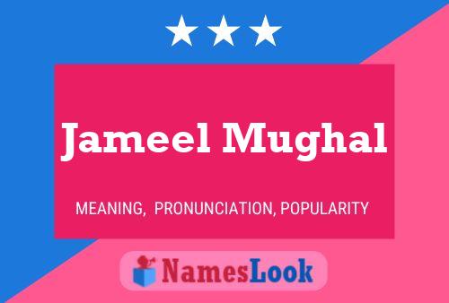 Постер имени Jameel Mughal