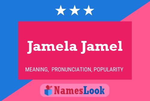 Постер имени Jamela Jamel