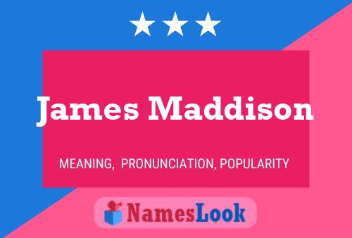 Постер имени James Maddison