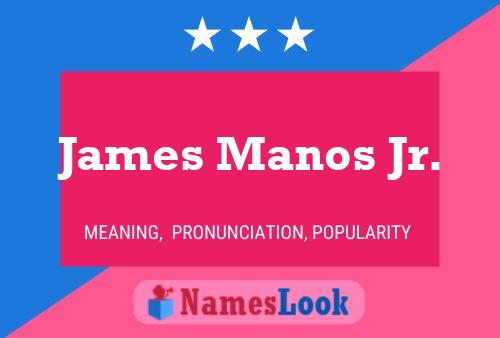 Постер имени James Manos Jr.