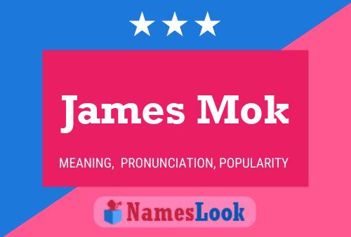 Постер имени James Mok